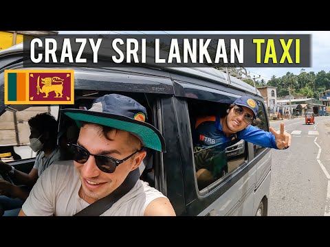 Sri Lanka&rsquo;s CRAZIEST Taxi Driver 🇱🇰