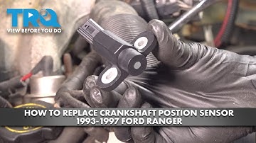 How to Replace Crankshaft Position Sensor 1993-1997 Ford Ranger