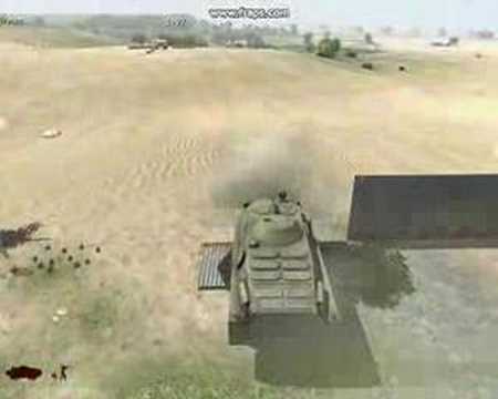 Armed Assault bug: objects tumble to wrong direction