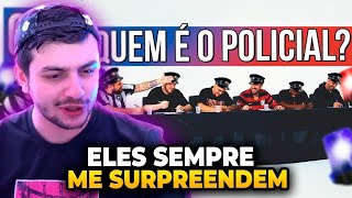 GABE REAGE QUEM É O POLICIAL (AQUELES CARAS)