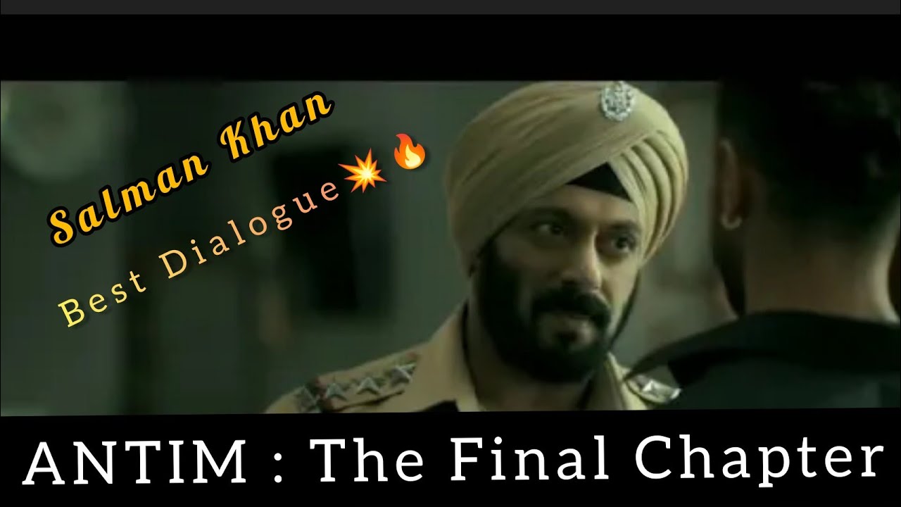 Salman Khan Attitude Dialogue Whatsapp Status | Salman Khan Status | Antim The Final Truth Status |