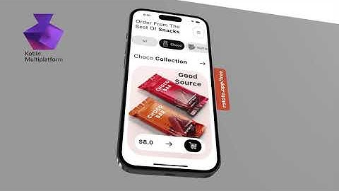 SnacksBag | Beautiful UI Kit Built with Kotlin Multiplatform (KMP) 🍿