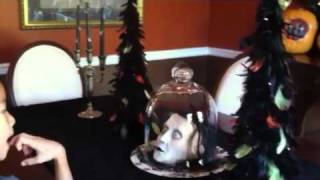 Spooky dining room tour