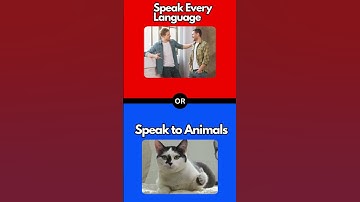 Part 1 | What would you rather?  #shorts