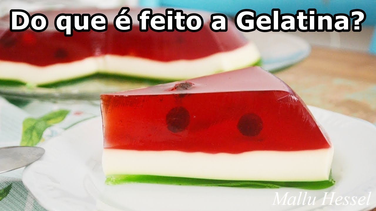 Como é feito a Gelatina? - YouTube