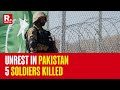 Five Pakistani Soldiers Killed In Gunbattles Along The Pak- Afghan Border