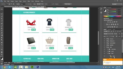 Học cắt html css từ file psd phần cuối