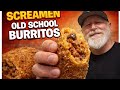 Crispy Old School Buritos