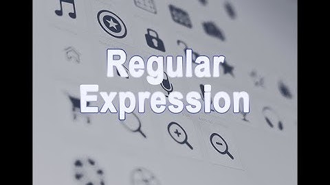 5/19 Live公开课：一小时熟悉正则表达式Regular Expression