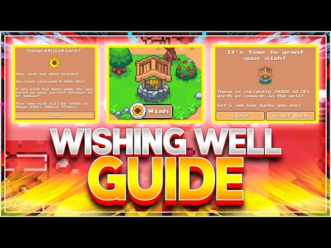 SUNFLOWER LAND | WISHING WELL GUIDE + GIVEAWAY