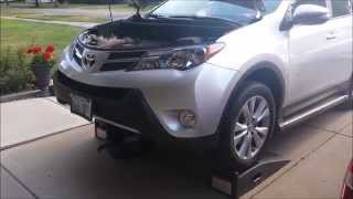 How to Oil Change Toyota Rav4 2.5L 4 Cylinder 2013 2016 DIY and save money