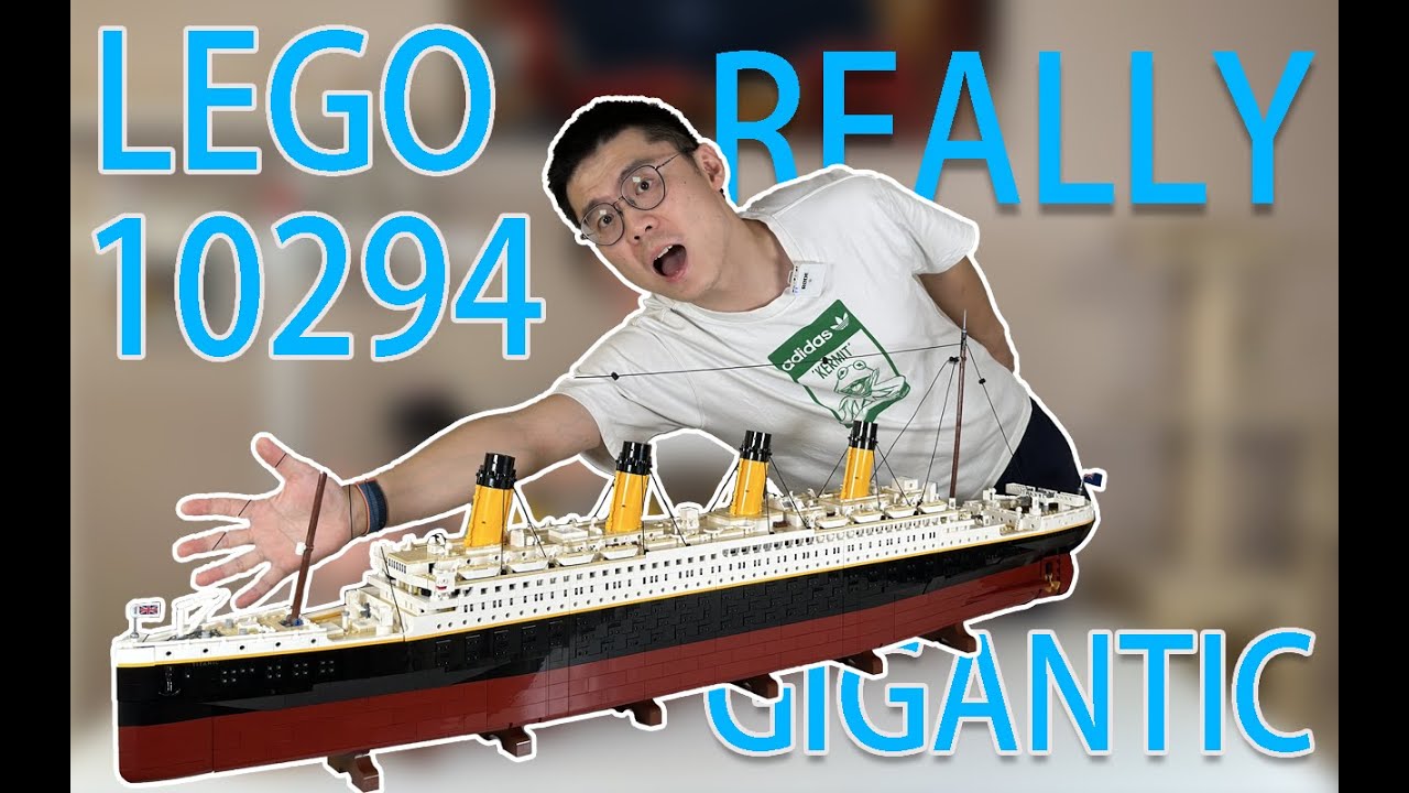 [LEGO 10294 Titanic] ENG SUB Exclusive cross-section detail explained 全 ...