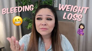 BLEEDING DURING PREGNANCY | PREGNANCY UPDATE WEEKS 9 10 AND 11