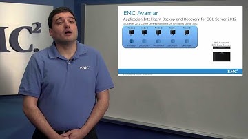 EMC Avamar 7 SQL Server Backup Video