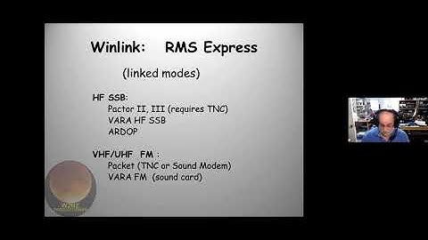 EMCOMM Needs For Digital Modes ”And Trade-Off’s”  - Barry Feierman, K3EUI on July 23rd, 2021 #EmComm
