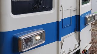 東武鉄道8000系8198F 普通 武蔵嵐山駅発車