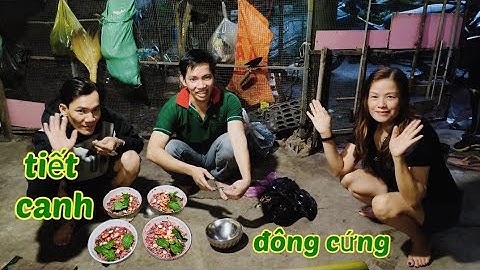 cách hãm tiết canh vịt xiêm bằng ORESOL 100% đông cứng ai cũng làm được nhé cả nhà