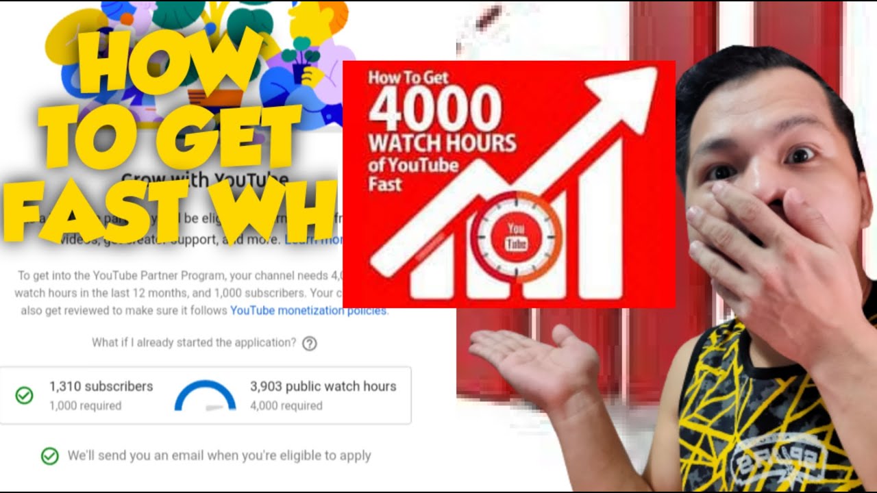 HOW TO BOOST WATCH HOURS|PAANO BA MABOOST ANG WH - YouTube