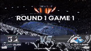 Calgary Oilers VS Alberta Rams l CNHL Playoffs Round 1, Game 1!