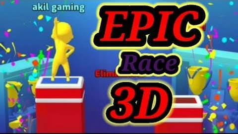 epic Race 3D Gameplay part 1 First Levels (11 - 12) + First victorys