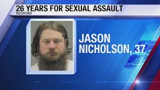 Rockford man sentenced to 26 years for sex crimes involving four children