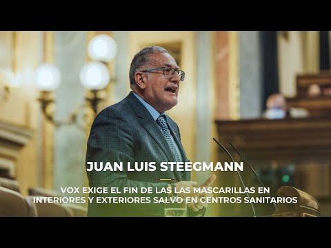 VOX exige el fin de las las mascarillas en interiores y exteriores salvo en centros sanitarios