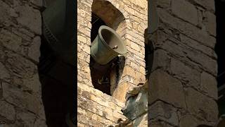 BANDEO automático de las campanas mayores en la iglesia de Egüés (Navarra) | #bells #campanario