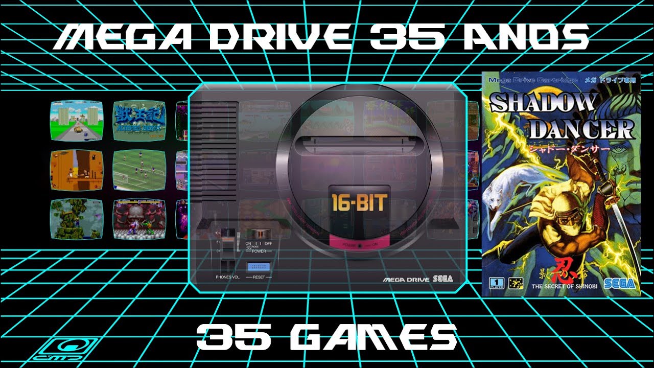 Shadow Dancer | Mega Drive 35 anos, 35 Jogos, 11 de 35 (Daniel) - YouTube