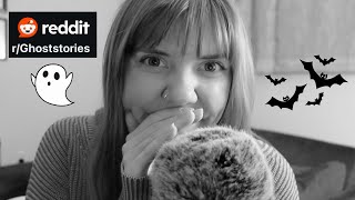 ASMR Reading Spooky Reddit Ghost Stories! (Close Whisper)
