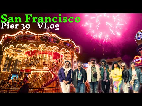 Pier 39, San Francisco(USA) : समुद्रकिनारी धमाल, खरेदी आणि सागरी सिंह | VLog | Sea Lion
