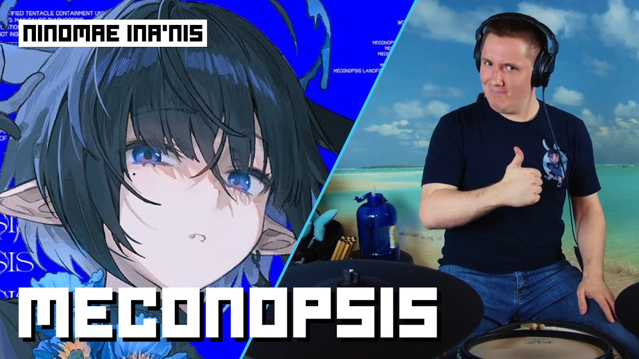 MECONOPSIS - Ninomae Ina'nis | Drum Cover