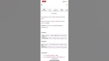 2185: Counting Words With a Given Prefix.                     #leetcode #pythonprogramming #coding
