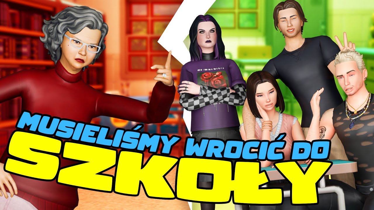 NOWA KLASA *przypał u nauczycielki* [Sims 4 RP] #Simsiary - YouTube
