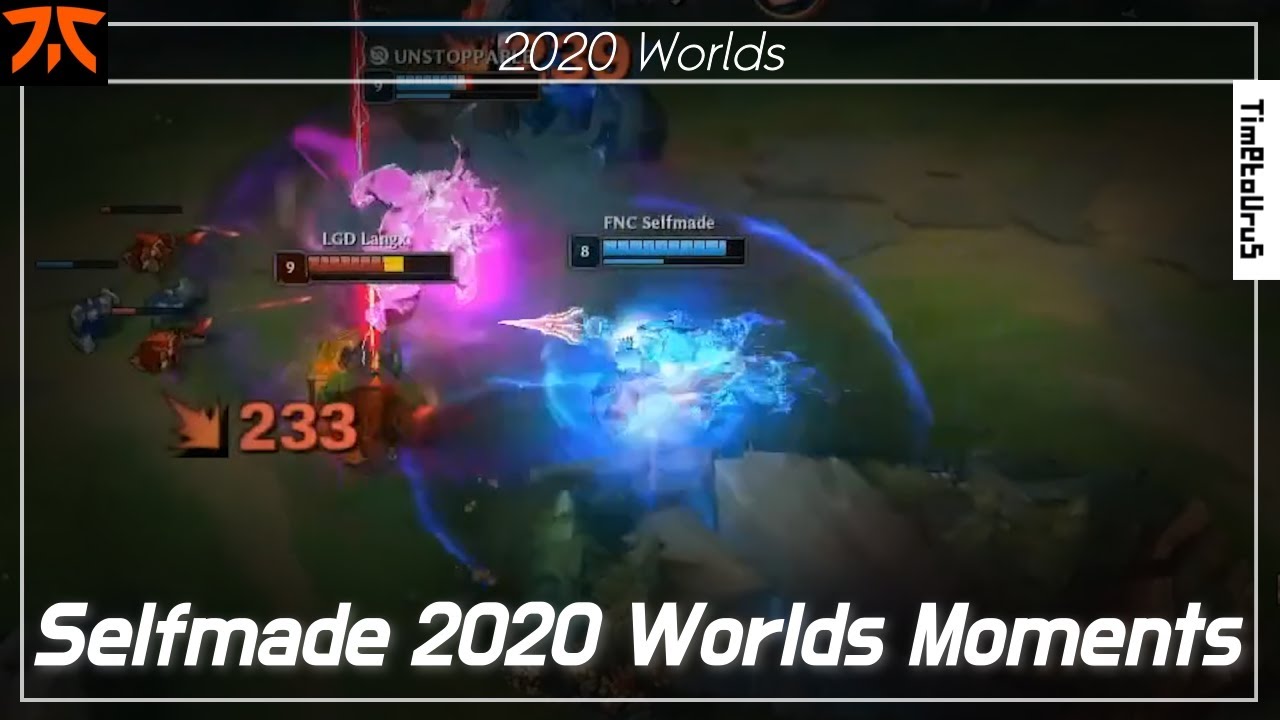 Selfmade 2020 Worlds Highlights | FNC Selfmade Moments 2020 LOL World Championship