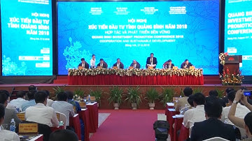 Quảng Bình tổ chức Hội nghị Xúc tiến đầu tư năm 2018