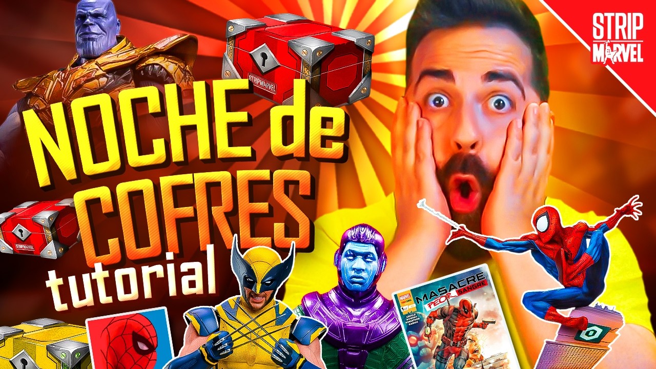 TUTORIAL NOCHE DE COFRES ¿Cómo ganar PREMIOS INCREÍBLES con STRIP MARVEL?