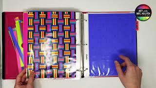 Weaving Template Binder