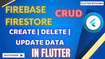 Firebase Firestore CRUD | Create, Update, Delete data from firestore