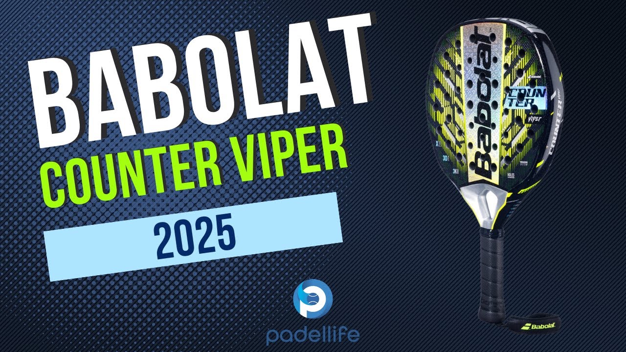 Babolat Counter Viper 2025 Padelbat - YouTube
