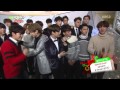 Capture de la vidéo 141219 [Music Bank] - Exo & Infinite & Toheart Backstage Interview