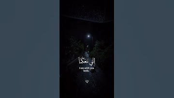 قَالَ لَا تَخَافَآۖ إِنَّنِي مَعَكُمَآ أَسۡمَعُ وَأَرَىٰ || سورة طه #محمد_ديبيروف #راحة_نفسية 😴🎧
