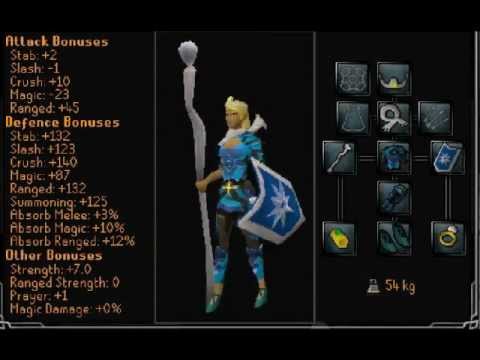 Runescape Female Fashion outfit Blue and fierce - YouTube