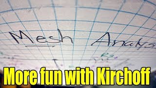 Mesh Analysis for electronics
