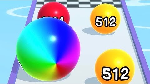 BallRun2048 ( Android/iOS ) Gameplay Level 51 - 55