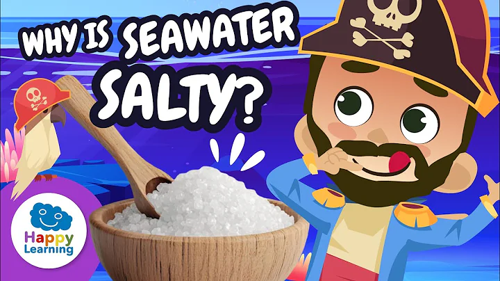 🌊🧂 Why Is Seawater Salty? | Educational Videos for Children | @HappyLearningENG