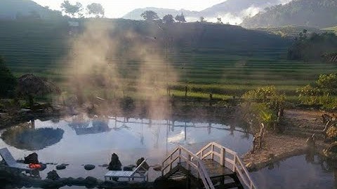 Đi 700km để tắm bể khoáng siêu nóng siêu to ở Trạm Tấu (Big hot mineral bath) I Ăn nhé, Chơi nhé