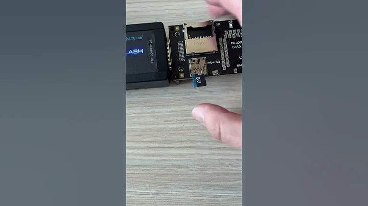 SD card recovery tool (PC3000 Flash card adapter)