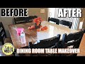 DINING ROOM TABLE MAKEOVER | EXTREME KITCHEN TABLE TRANSFORMATION | HOW TO REFINISH A TABLE DINING ROOM TABLE MAKEOVER | EXTREME KITCHEN TABLE TRANSFORMATION | HOW TO REFINISH A TABLE