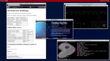 Wayland / Weston Demo on Gentoo Linux