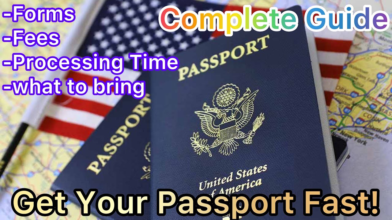 Applying for a US passport for the first time 2021 Everything You Need